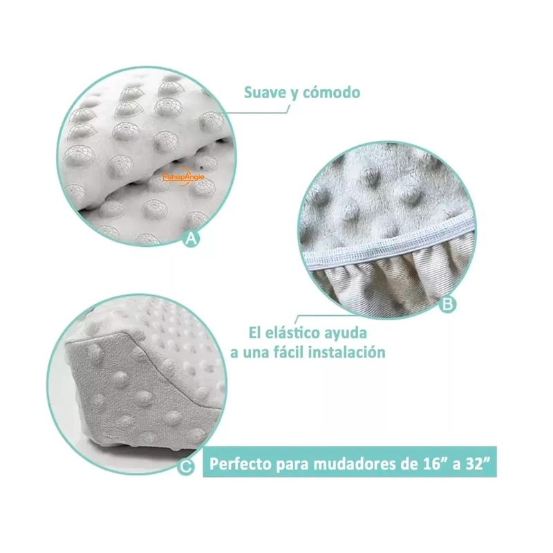 FUNDA PARA MUDADOR CAMBIADOR DE BEBE - 3