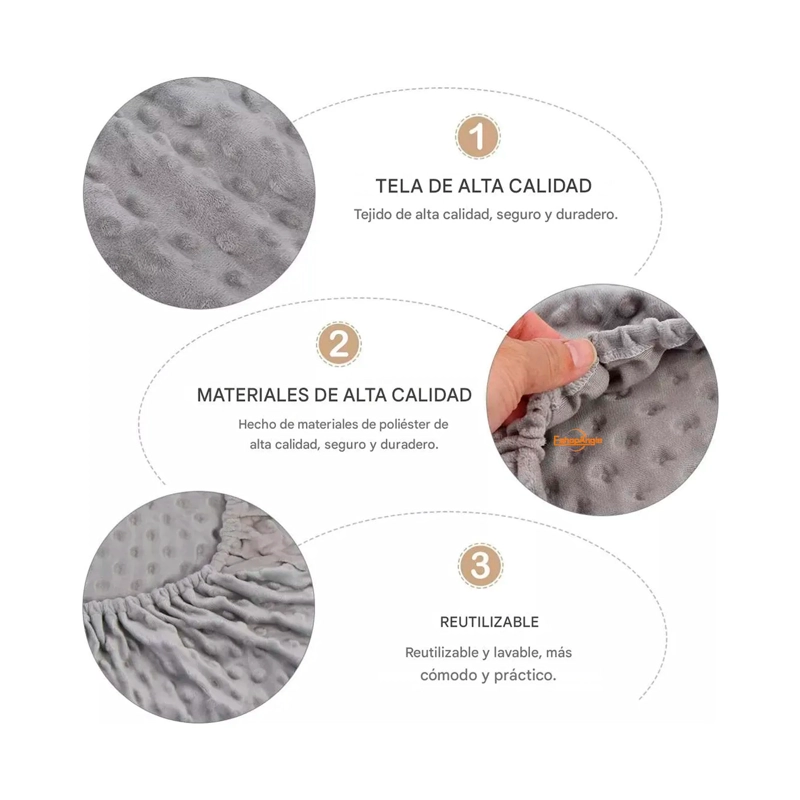 FUNDA PARA MUDADOR CAMBIADOR DE BEBE - 6