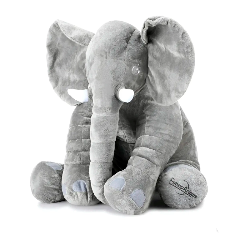 ALMOHADA ELEFANTE DE SOPORTE PARA BEBE S 0 A 3 AÑOS - 1