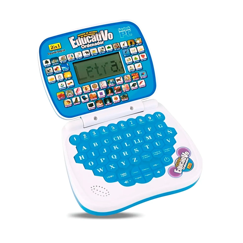 LAPTOP DE JUGUETE DIDACTICA EDUCATIVA CON PANTALLA - 8