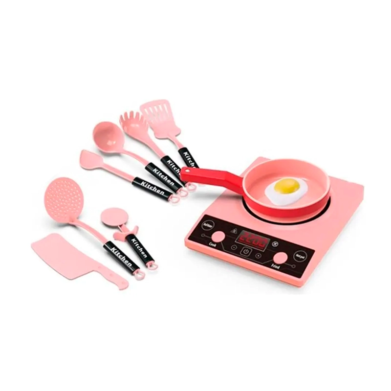 SET JUEGO DE COCINA ELEMENTOS DE COCINA JUGUETE PARA NIÑAS - 4