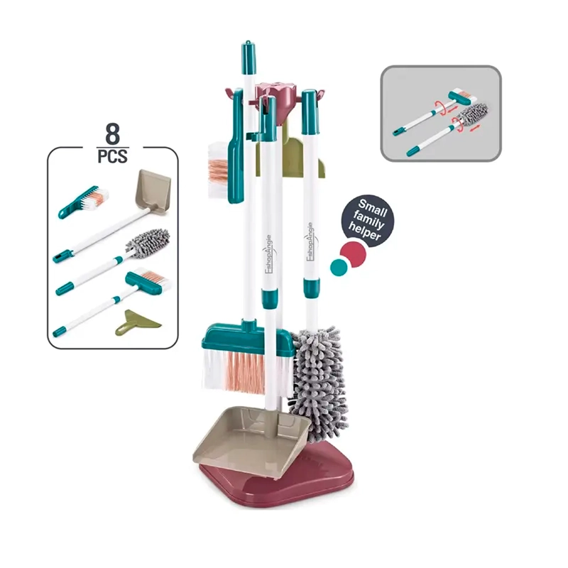 JUGUETE DE LIMPIEZA SET 8PCS JUEGO DE ASEO DIDACTICO NIÑOS - 2
