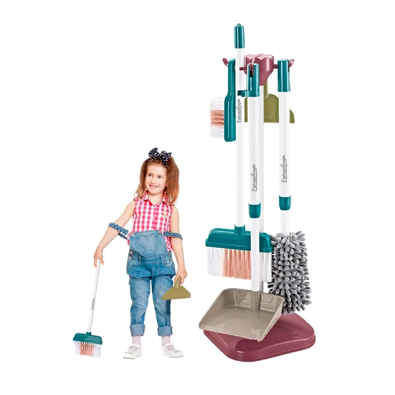 JUGUETE DE LIMPIEZA SET 8PCS JUEGO DE ASEO DIDACTICO NIÑOS - 4