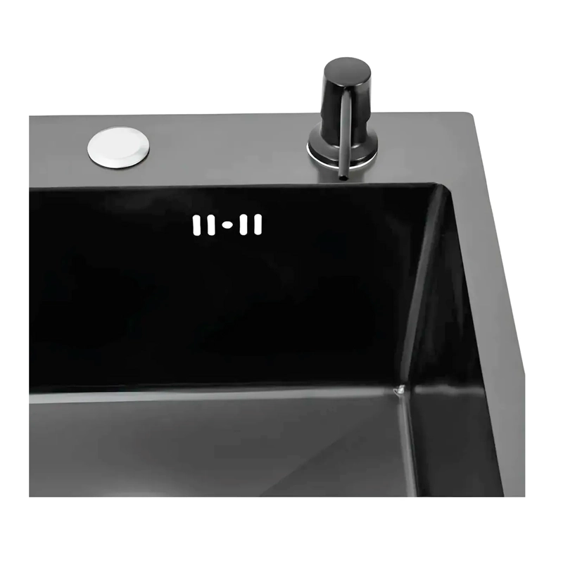 LAVAPLATOS SIMPLE EMPOTRADO ACERO INOXIDABLE BAJO CUBIERTA - 6
