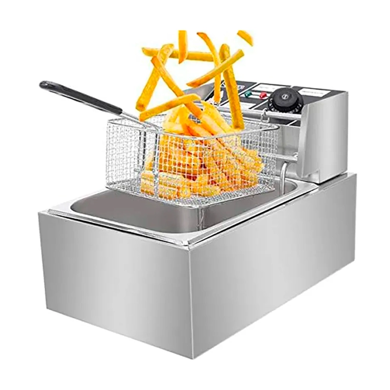 FREIDORA ELECTRICA UN DEPOSITO 6 LITROS 2500W - 3