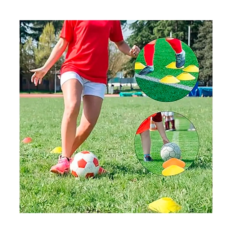 KIT ENTRENAMIENTO AGILIDAD FUTBOL ESCALERA CONOS CUERDA - 7
