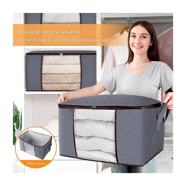 PACK 3 BOLSAS ORGANIZADOR ALMACENAMIENTO DE ROPA - 3