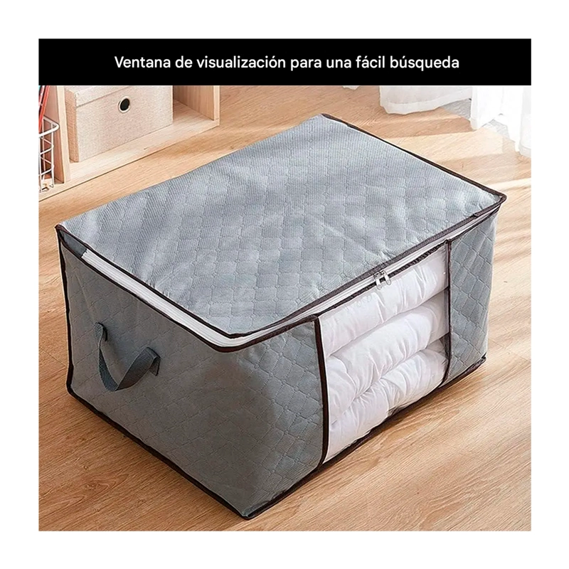 PACK 3 BOLSAS ORGANIZADOR ALMACENAMIENTO DE ROPA - 4
