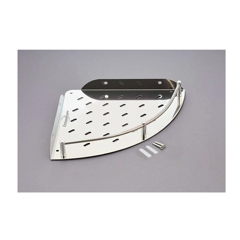 SET 4 ORGANIZADOR ESQUINERO DUCHA ACERO INOXIDABLE REPISA - 2