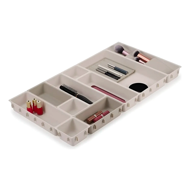 ORGANIZADOR DE MAQUILLAJE PARA CAJON 12 PIEZAS DESMONTABLES - 1