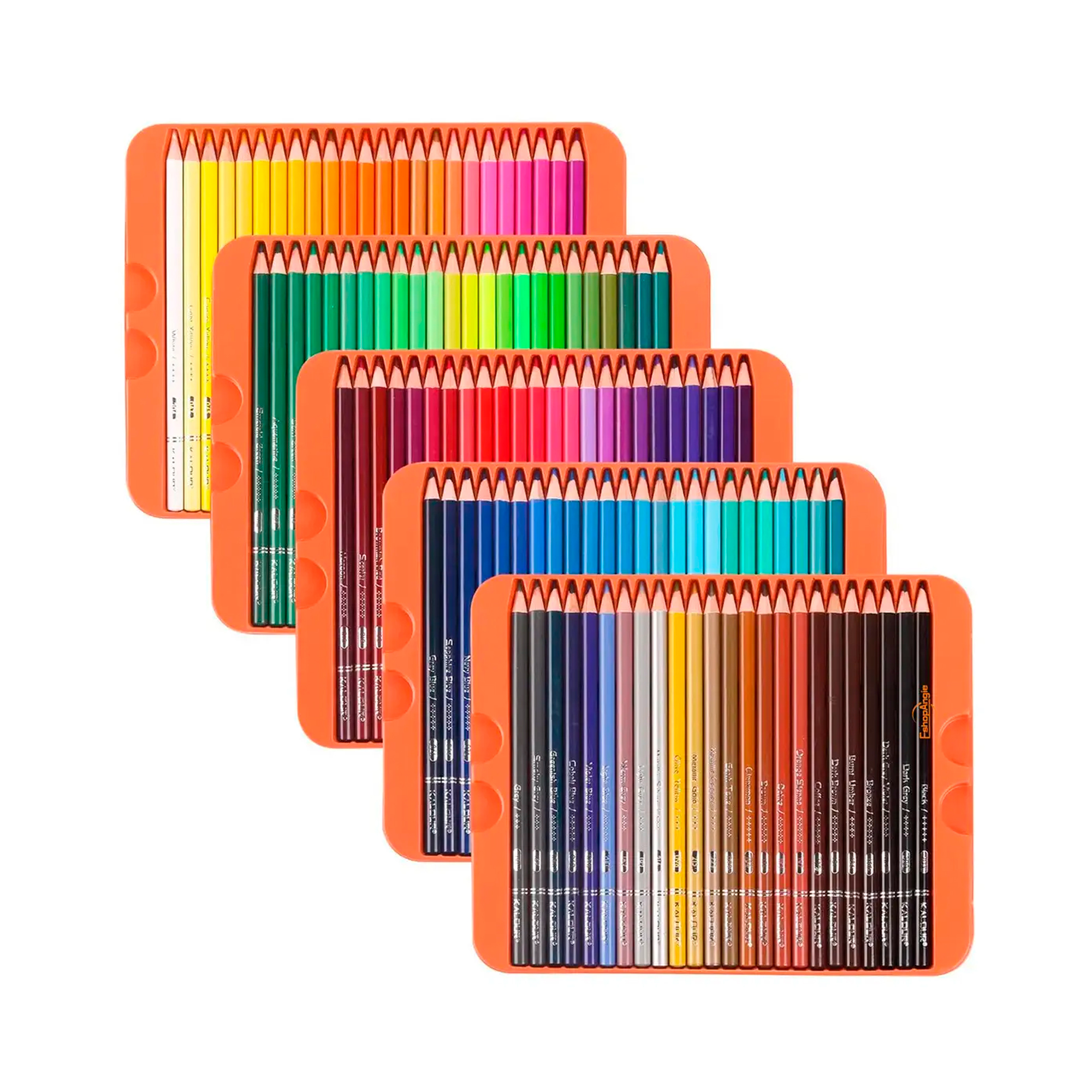 SET 120 LAPICES COLORE ARTE PROFESIONAL DIBUJO CAJA METALICA - 3