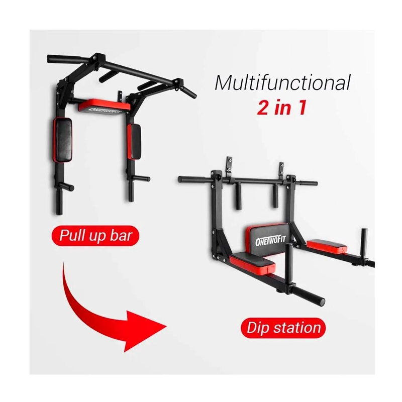 BARRA DOMINADAS EJERCICIOS MULTIFUNCIONAL PARED GYM 8 EN 1 - 3