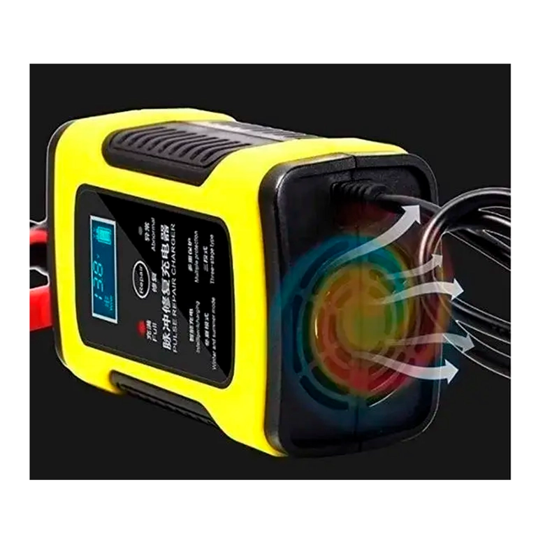CARGADOR AUTO INTELIGENTE BATERIA 12V DE AUTO - 2