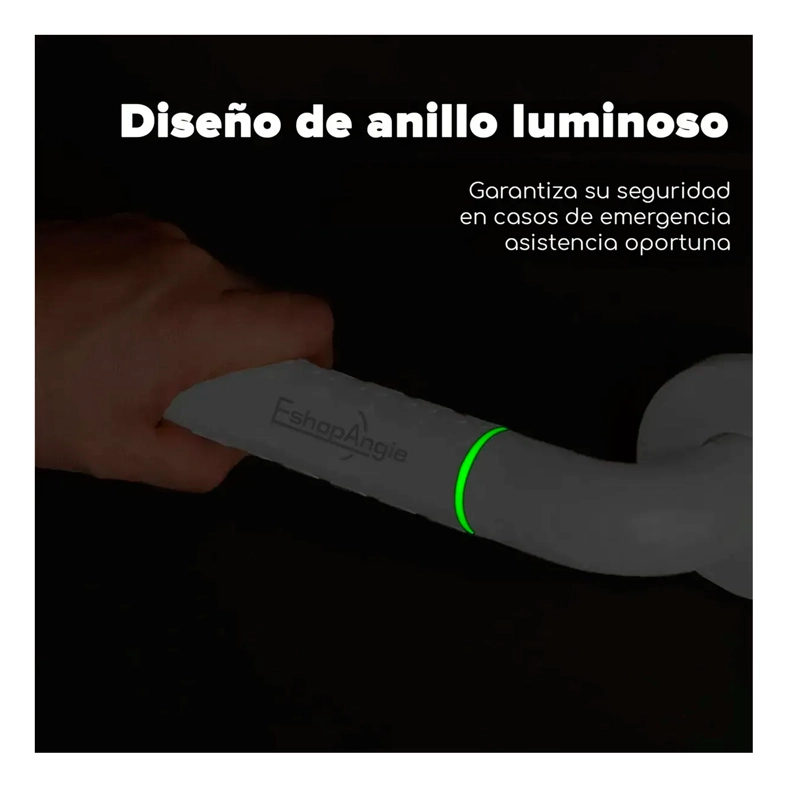 BARRA DE SEGURIDAD AGARRADERA PARA DUCHA ANTIDESLIZANTE - 4