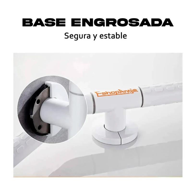 BARRA DE SEGURIDAD AGARRADERA PARA DUCHA ANTIDESLIZANTE - 5