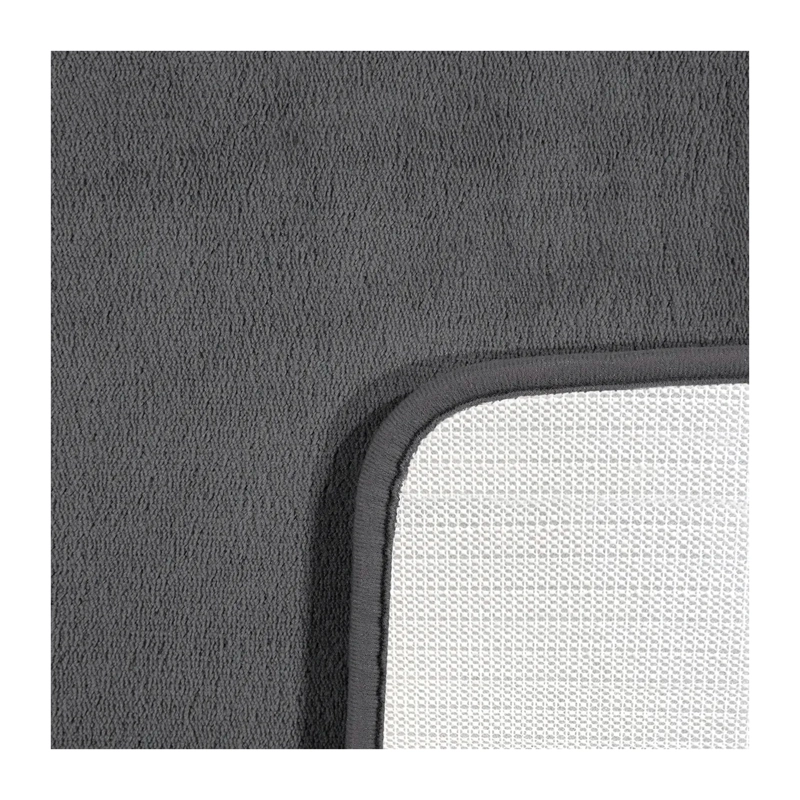 ALFOMBRA DE BAÑO MICROFIBRA ANTIDESLIZANTE ABSORBENTE 78X49 - 5