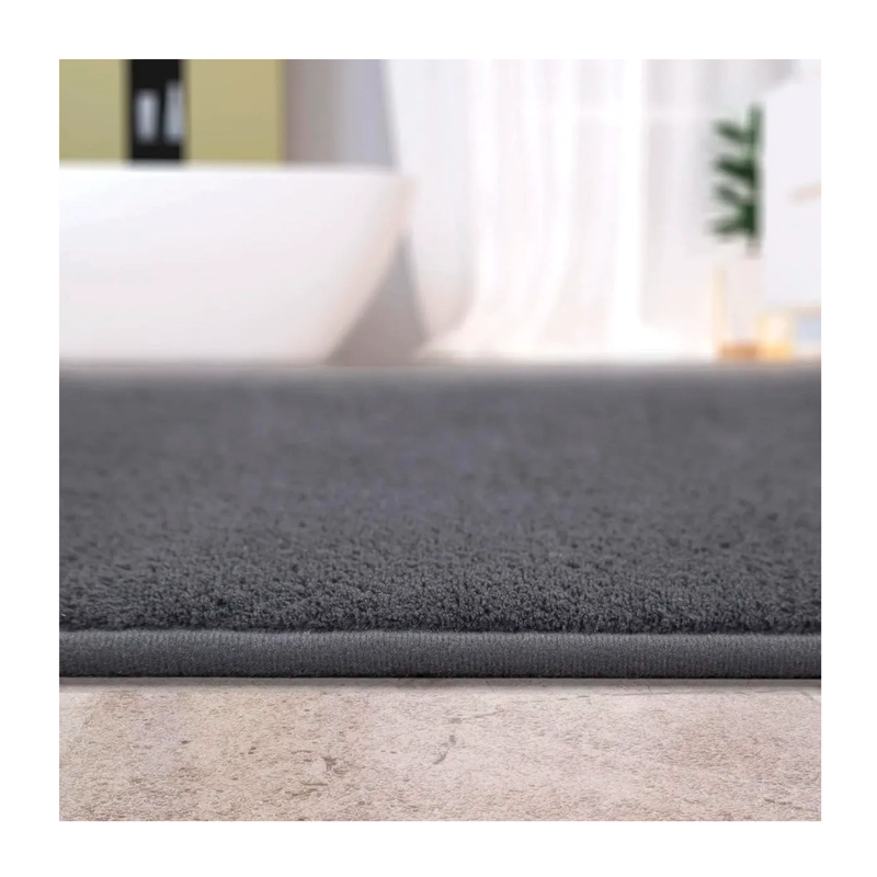 ALFOMBRA DE BAÑO MICROFIBRA ANTIDESLIZANTE ABSORBENTE 78X49 - 6