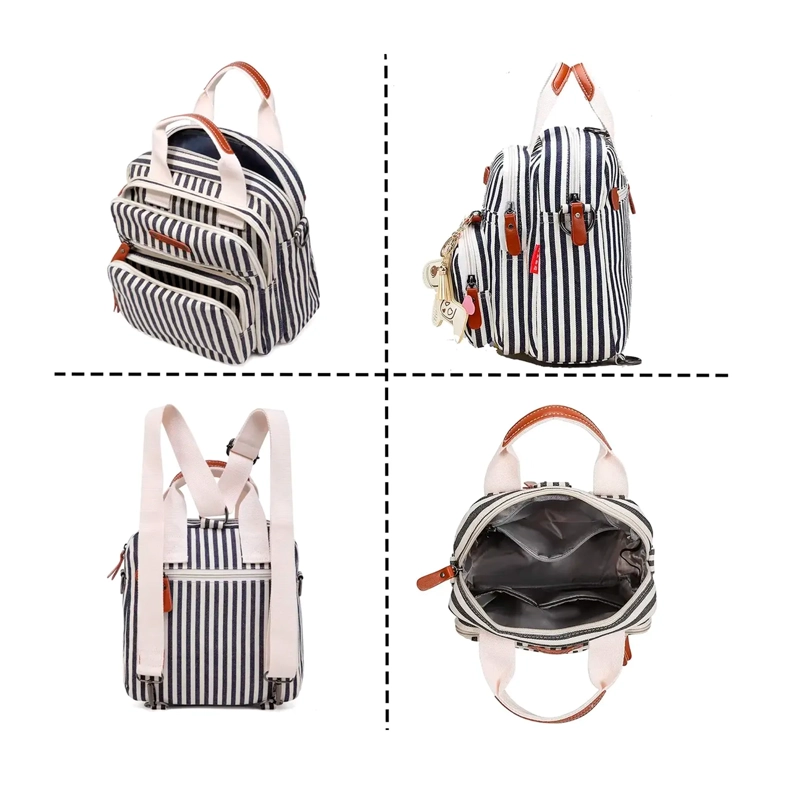 BOLSA MOCHILA PAÑALERA MULTIFUNCIONAL BOLSA PEQUEÑA MATERNAL - 5