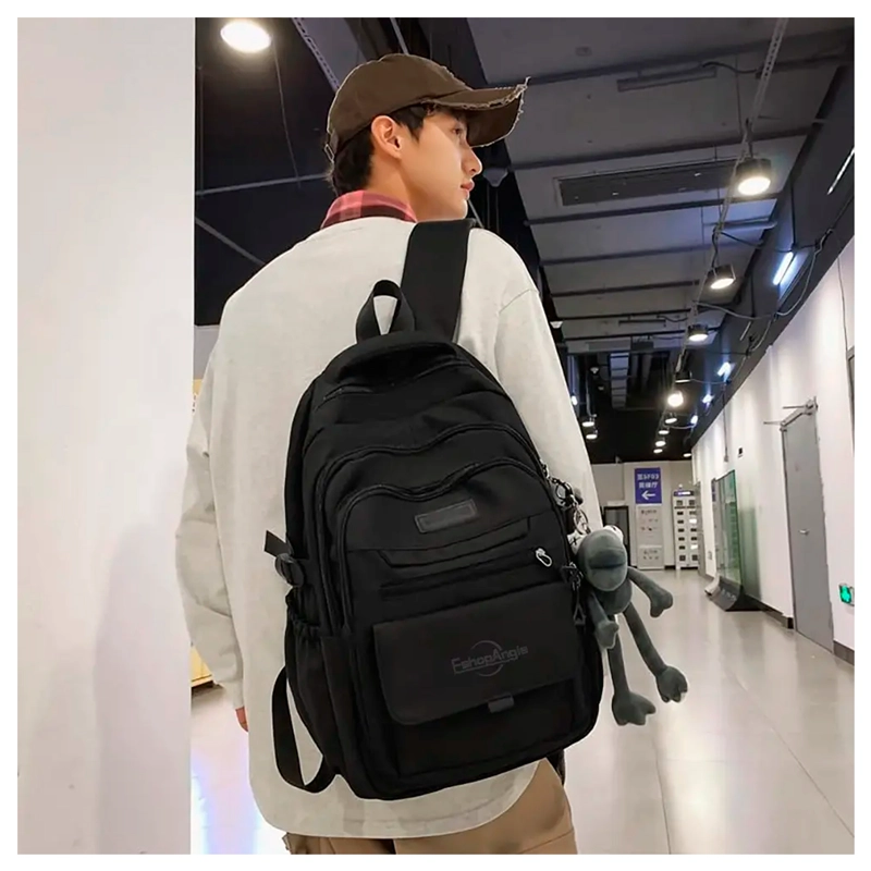 MOCHILA URBANA ESCOLAR PARA VIAJE BOLSA NOTEBOOK ANTIRROBO - 5