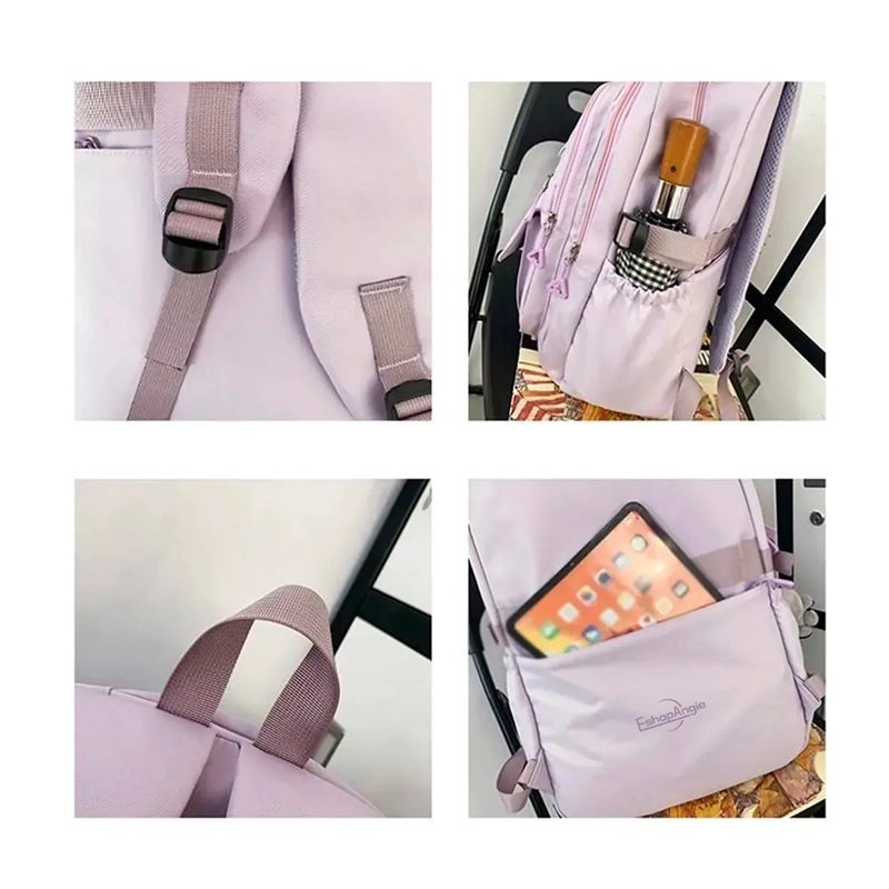 MOCHILA URBANA ESCOLAR PARA VIAJE BOLSA NOTEBOOK ANTIRROBO - 8