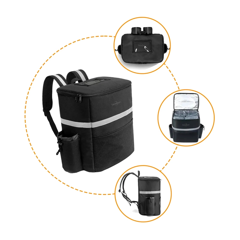 MOCHILA TE RMICA PARA DELIVERY REPARTIDOR MULTIFUNCIONAL - 2