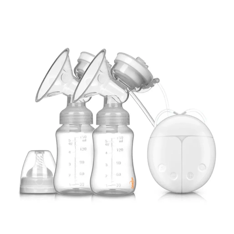 EXTRACTOR DE LECHE MATERNA DOBLE BOMBA ELE CTRICO USB - 1