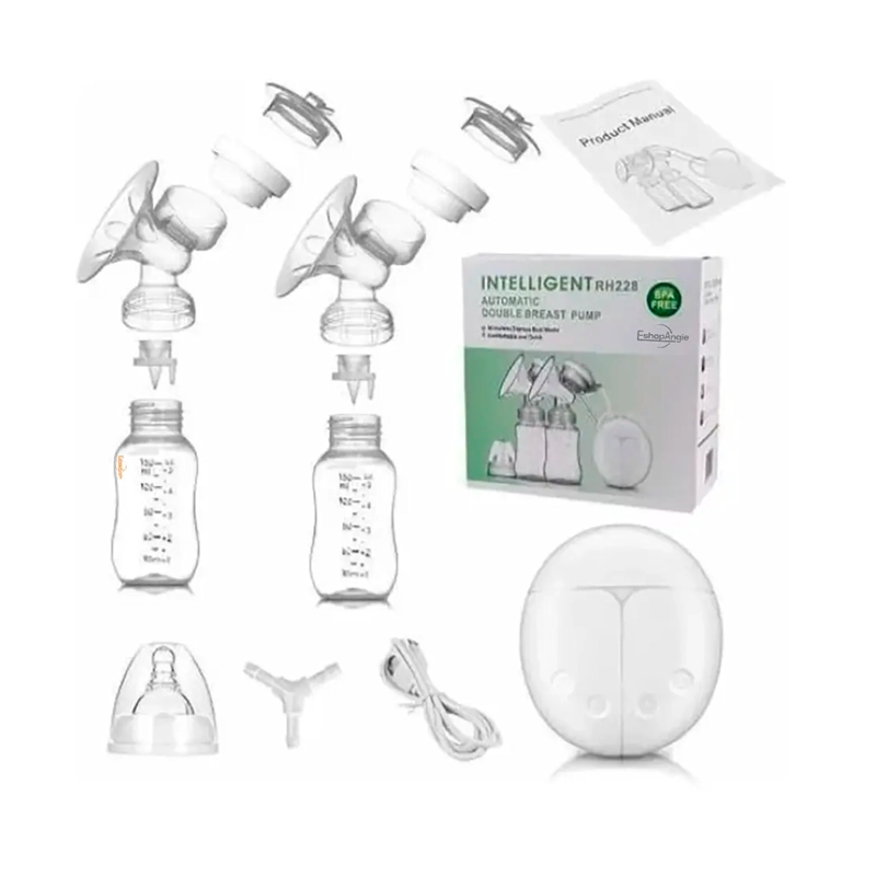 EXTRACTOR DE LECHE MATERNA DOBLE BOMBA ELE CTRICO USB - 4