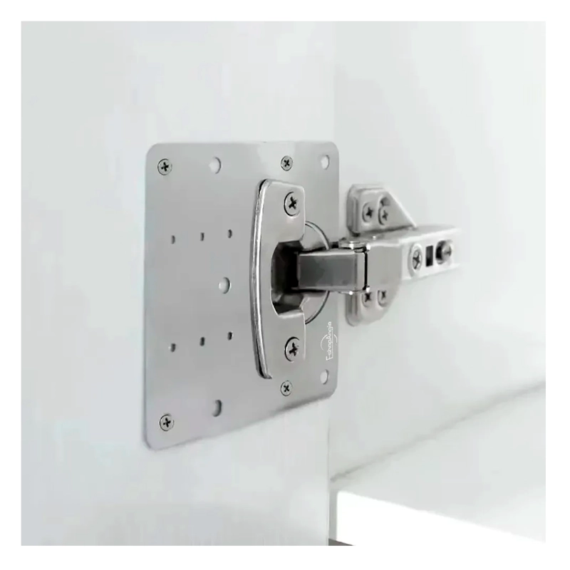 10U PLACAS REPARACION BISAGRA MUEBLE PUERTA ACERO INOXIDABLE - 4