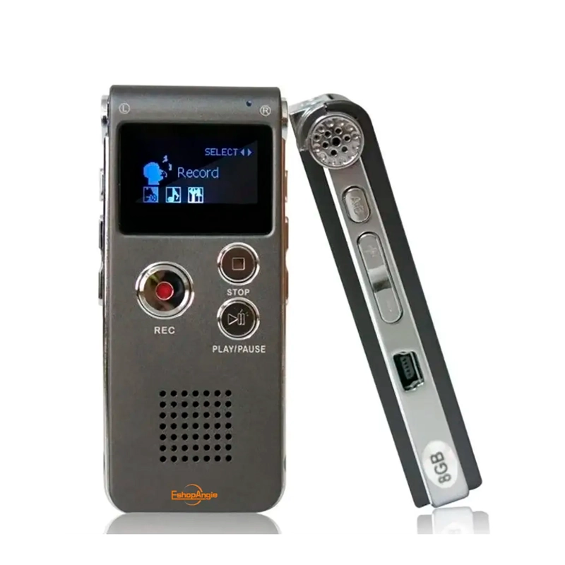 GRABADORA DIGITAL PROFESIONAL DE VOZ 8GB MP3 - 2