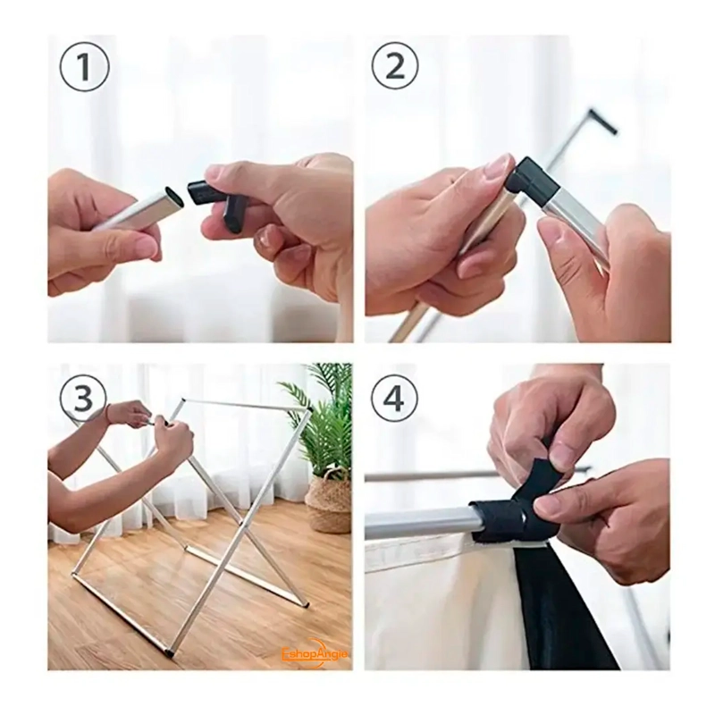 CESTA CANASTO PLEGABLE ALMACENAMIENTO ROPA SUCIA - 3