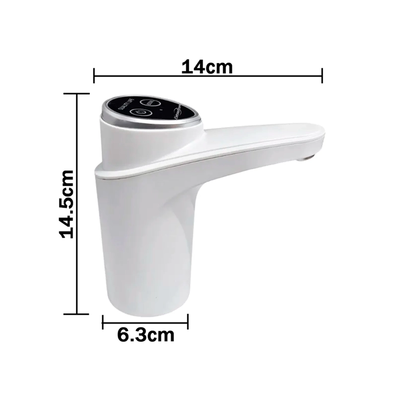 DISPENSADOR AGUA ELECTRICO PORTATIL USB BIDON BOTELLON - 5
