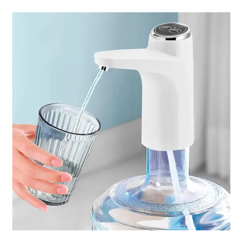 DISPENSADOR AGUA ELECTRICO PORTATIL USB BIDON BOTELLON - 6