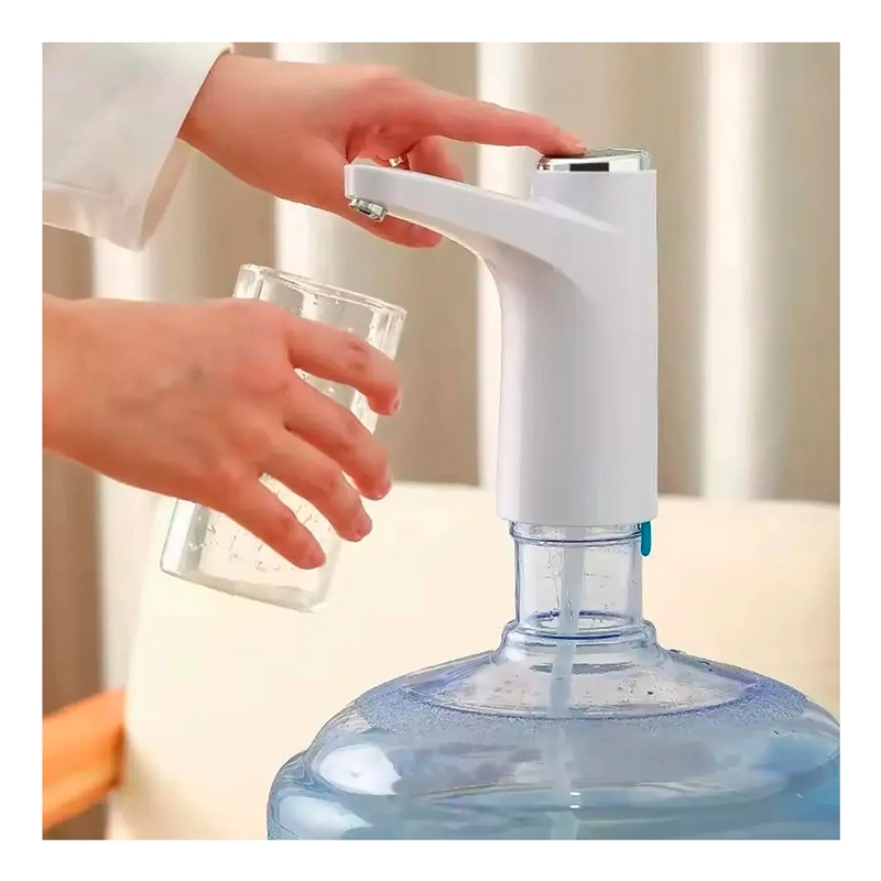 DISPENSADOR AGUA ELECTRICO PORTATIL USB BIDON BOTELLON - 7
