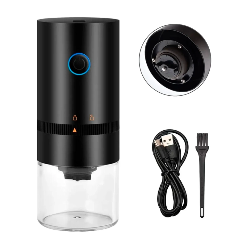 MOLEDOR DE GRANOS MOLINILLO ELECTRICO CAFE INALAMBRICO USB - 1