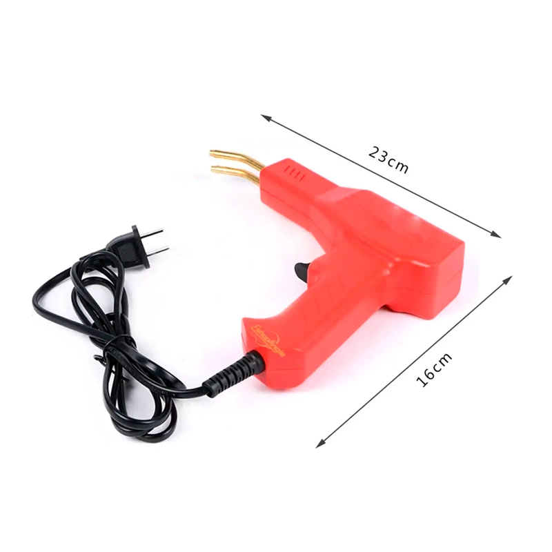 MAQUINA PISTOLA DE SOLDAR GRAPADORA DE PLASTICO CALIENTE 50W - 1