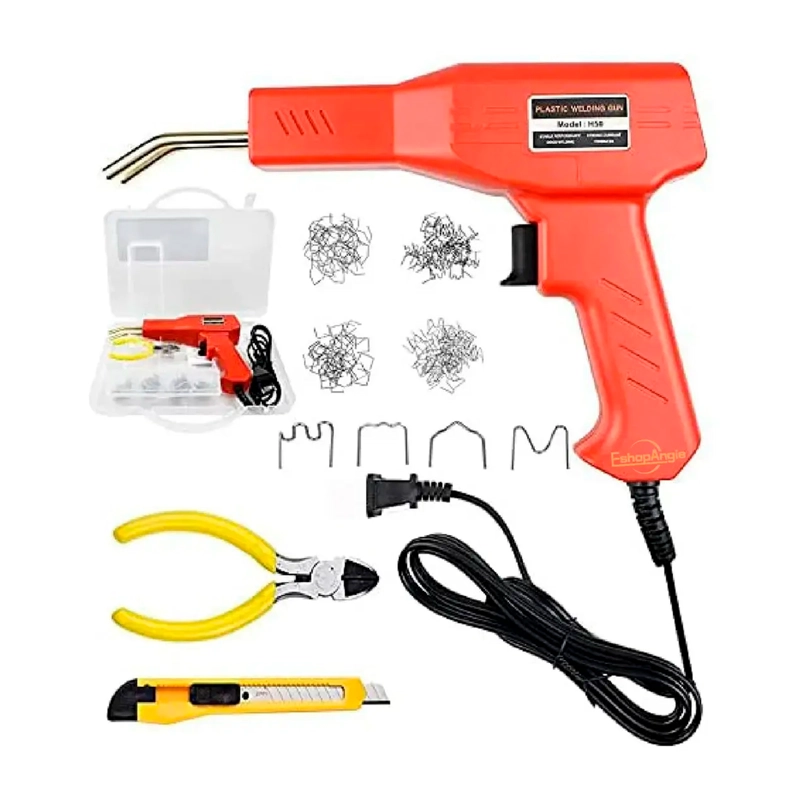 MAQUINA PISTOLA DE SOLDAR GRAPADORA DE PLASTICO CALIENTE 50W - 2