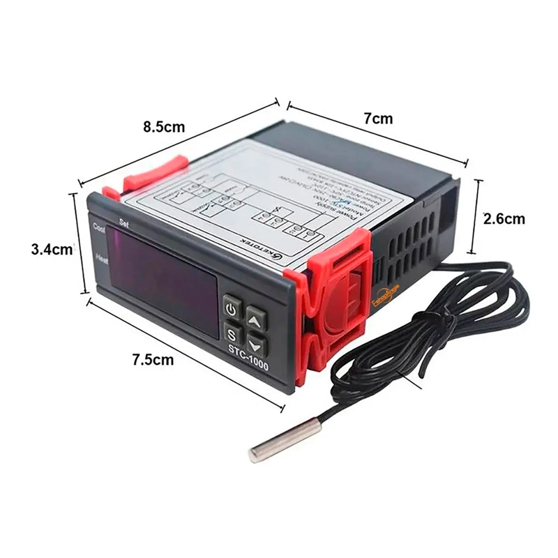TERMOSTATO DIGITAL STC-1000 CONTROL TEMPERATURA - 4