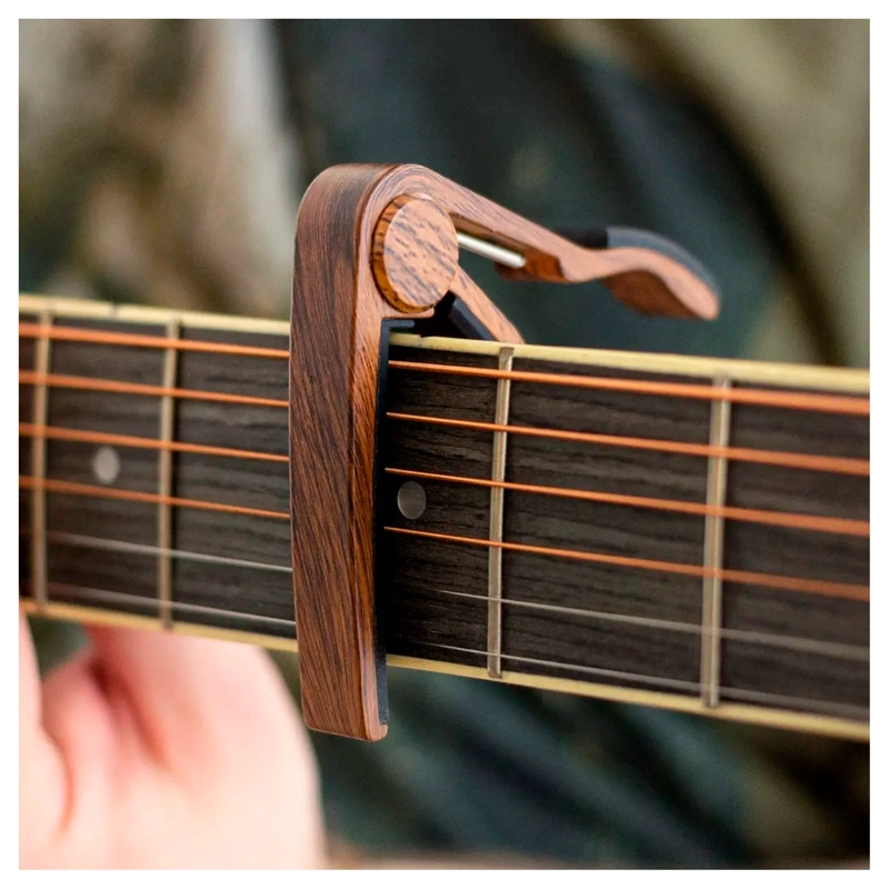 CEJILLA CAPO CAPODASTRO PARA GUITARRA CLASICA , ACUSTICA - 2