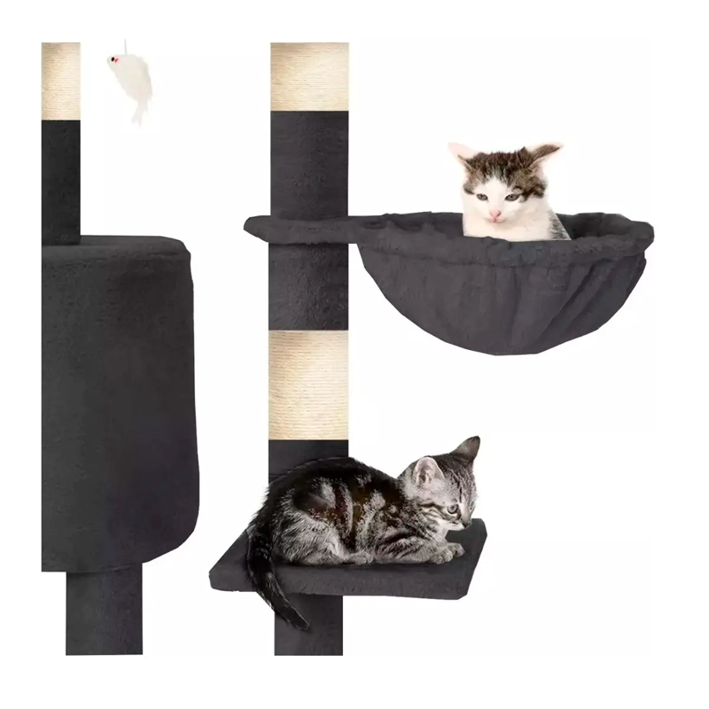 RASCADOR TIPO ARBOL PARA GATOS - 5 NIVELES INTERACTIVO - 5