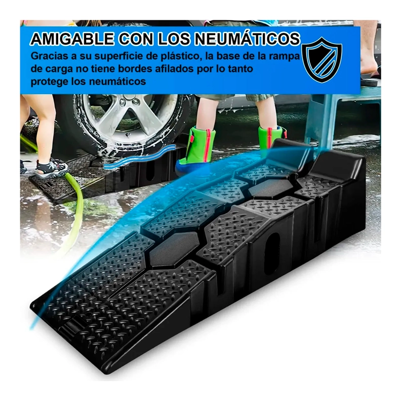 RAMPAS AUTOMOVILES CAPACIDAD 3000KG PACK DE 2 UNIDADES - 4