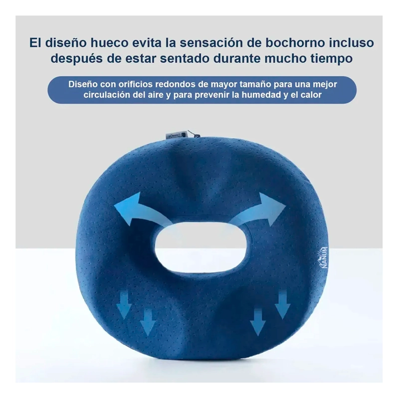 COJIN ORTOPEDICO ANTIESCARAS ESPUMA VISCOELASTICA ASIENTO - 2