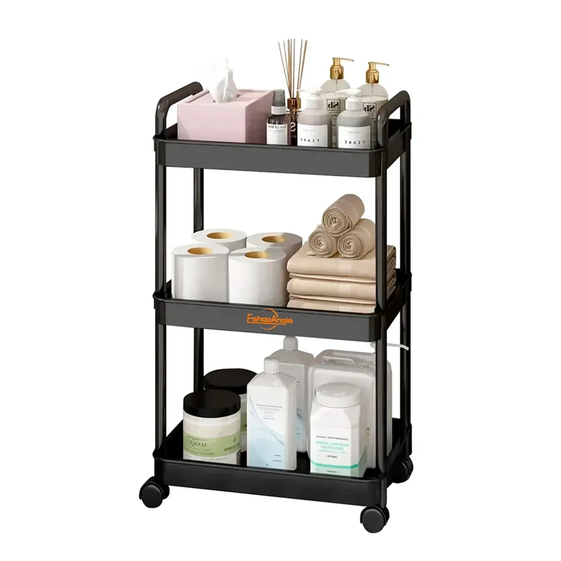 CARRITO ORGANIZADOR CON RUEDAS ASAS MULTIUSO 3 NIVELES - 1