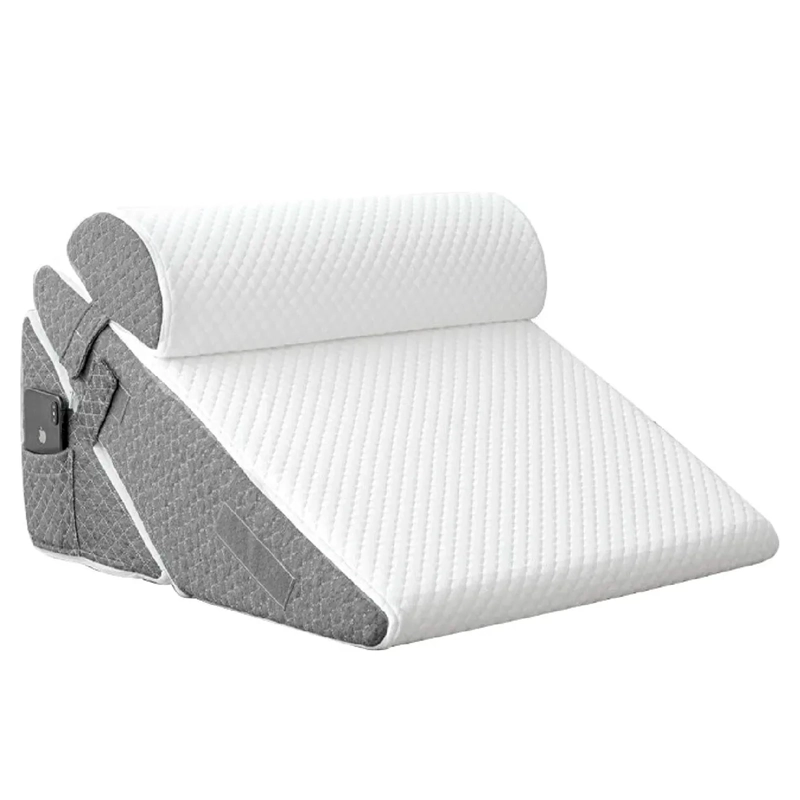 ALMOHADA COJIN ANTIREFLUJO TIPO CUÑA RESPALDO GRANDE ADULTO - 1