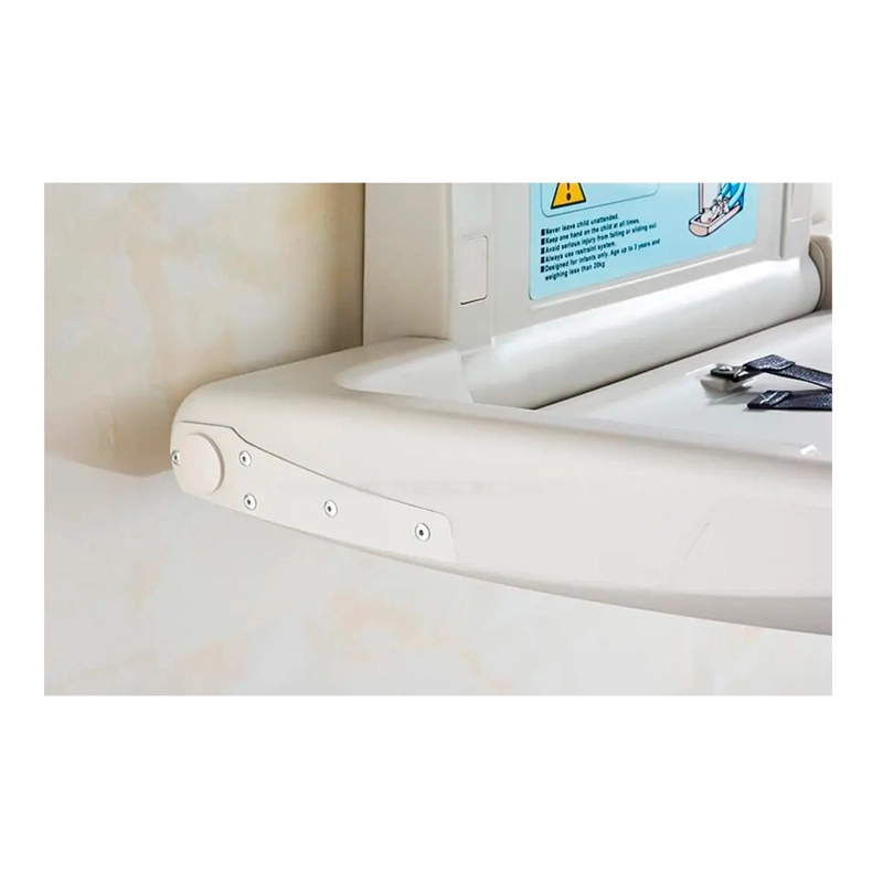 MUDADOR CAMBIADOR PLEGABLE PARA BEBE HORIZONTAL BAÑO PUBLICO - 6