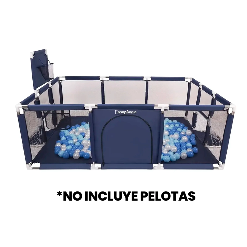 CORRAL SEGURIDAD BEBES CON ARO DE BASKET 180CM SIN PELOTAS - 2