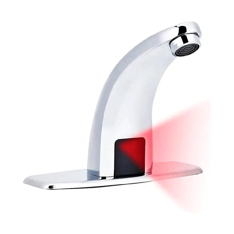 LLAVE LAVAMANOS MODERNO SENSOR INFRARROJO - 1
