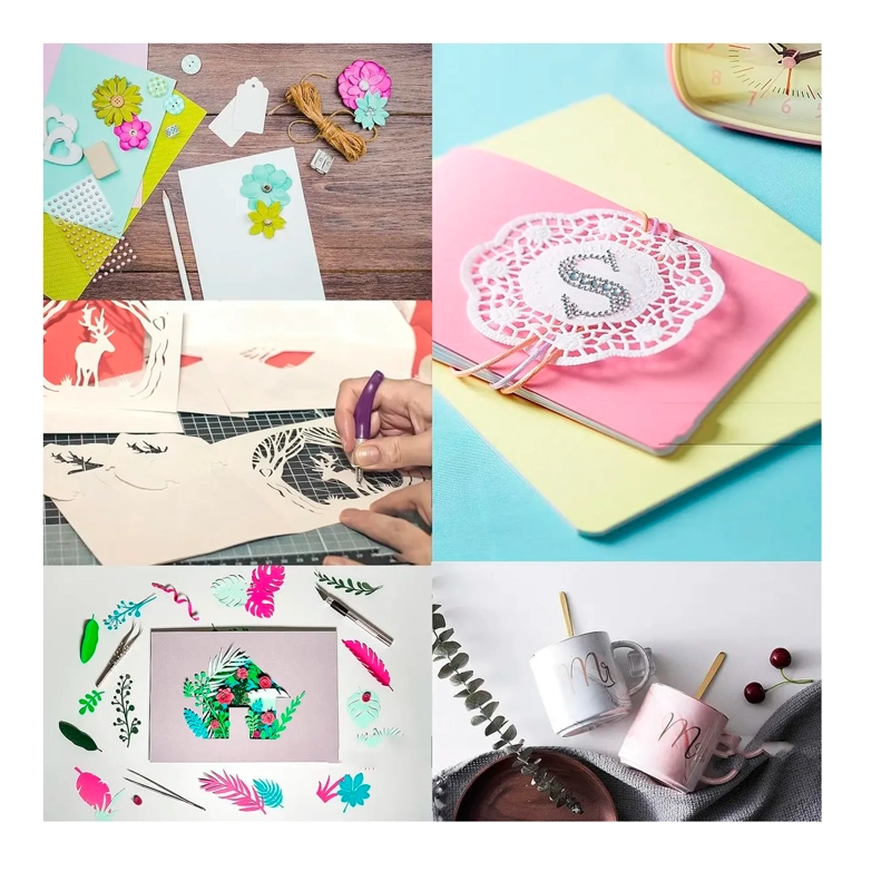KIT DE 4 TAPETES DE CORTE 30X30 COMPATIBLES CON CRICUT/CAMEO - 8