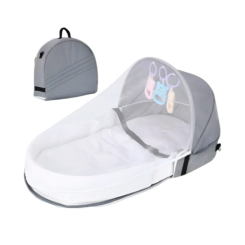 CAMA MOISE S PARA BEBE  PORTATIL PLEGABLE CON MOSQUITERA - 1