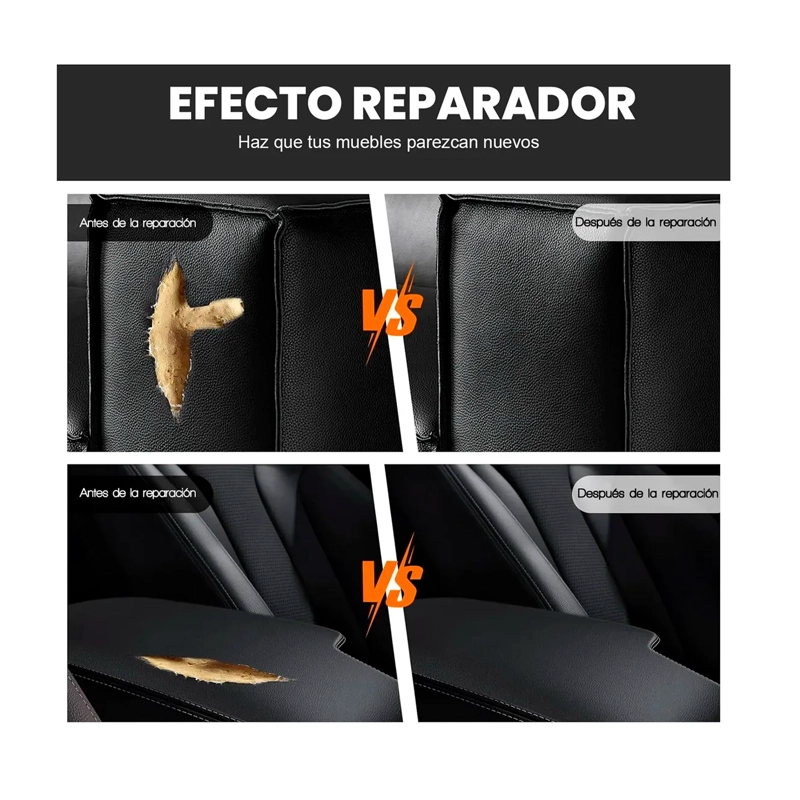 ROLLO PARCHE CUERO REPARACION ADHESIVO SOFA 1.37M X 50CM - 2