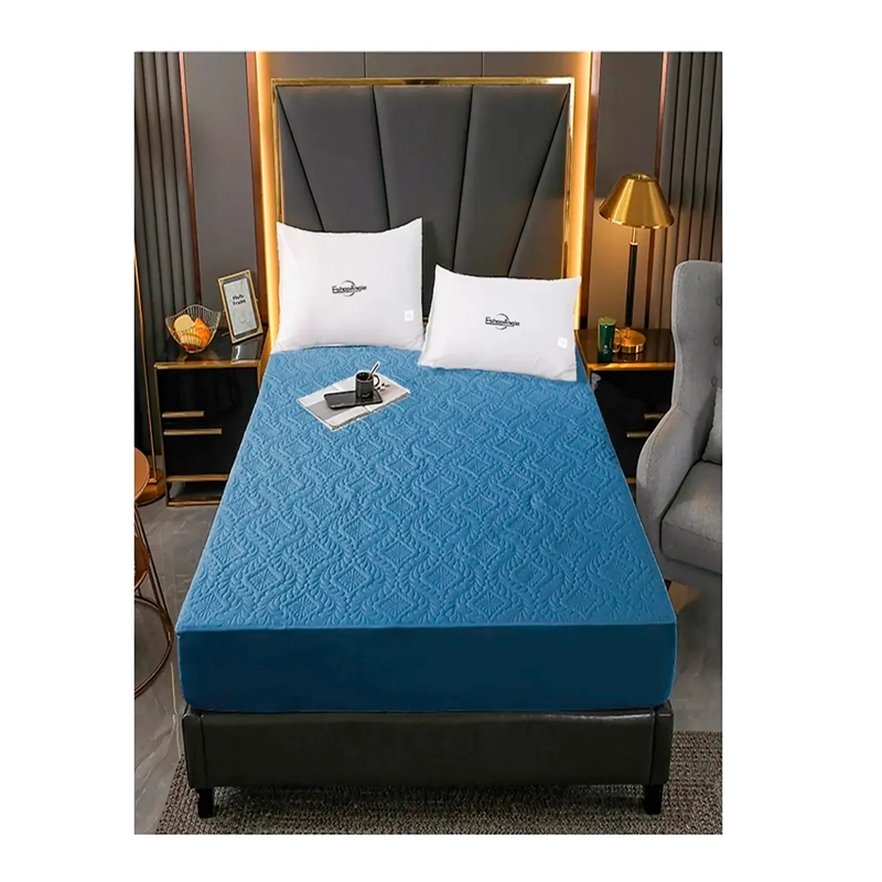 CUBRE COLCHON 2 PLAZAS PROTECTOR DE MANCHA IMPERMEABLE - 13